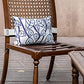 Patio Lounge Head Support Pillow & Cushion,Small Waterproof Throw Pillow with Insert & Adjustable Elastic Stripe for Outdoor Furniture Recliner Chair, Sofa Lumbar,Neck Attachment,2Pack