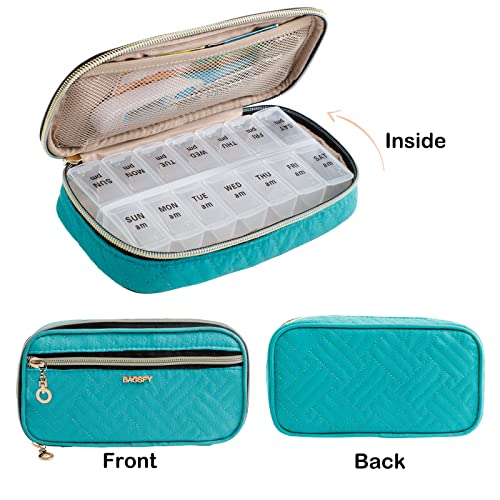 Pill Organizer Case 2 Times a Day