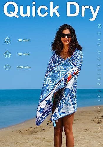 Microfiber Beach Towel (4 Count)