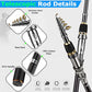 Fishing Rod with 137PCS Lures