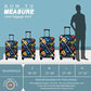 Travel Luggage Cover Suitcase Protector Fits 27