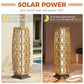 2 Piece Outdoor Floor Lamp Solar Lantern (2 Count)