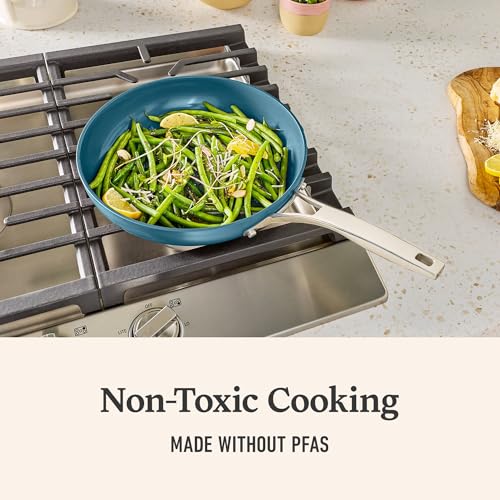 Premier Ceramic Nonstick 8 inch and 10 inch Frying Pan Set