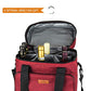 Insulated Wine Carrier 6 bottle Bag Tote Removable Padded Divider