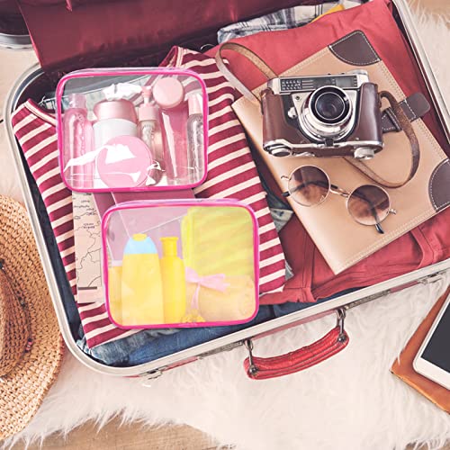 6 Packs Clear Makeup Bags