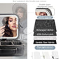 Travel Makeup Bag Cosmetic Bag with Lighted Mirror