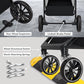 2-in-1 Convertible Baby Stroller for Newborn to Toddler