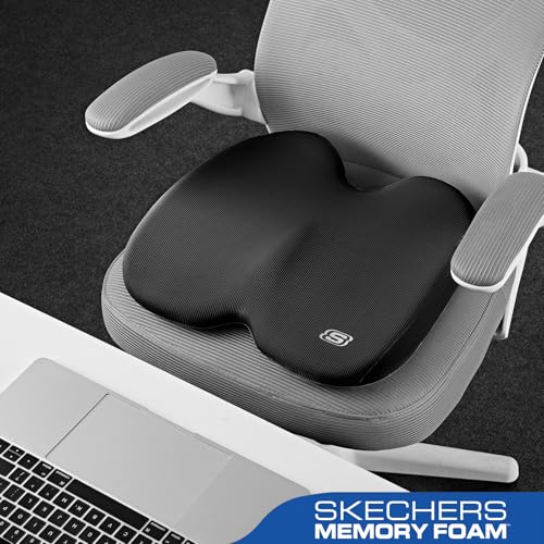Seat Cushion Ergonomic Memory Foam Cushion for Long Sitting Hours on Office & Home Chair
