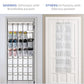 35 Pockets Over the Door Shoe Organizer