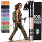 100% Carbon Fiber Trekking Poles by USA Brand
