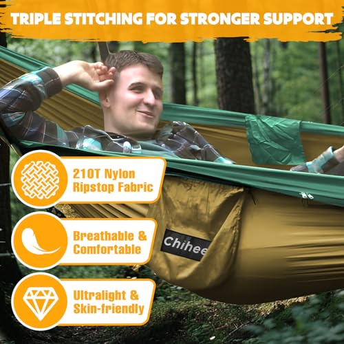 Ultra Light Travel Camping Hammock Pop