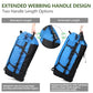 86L Collapsible Wheeled Duffle Bag Waterproof