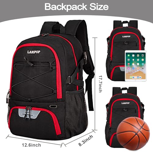 Basketball Backpack with Ball Compartment