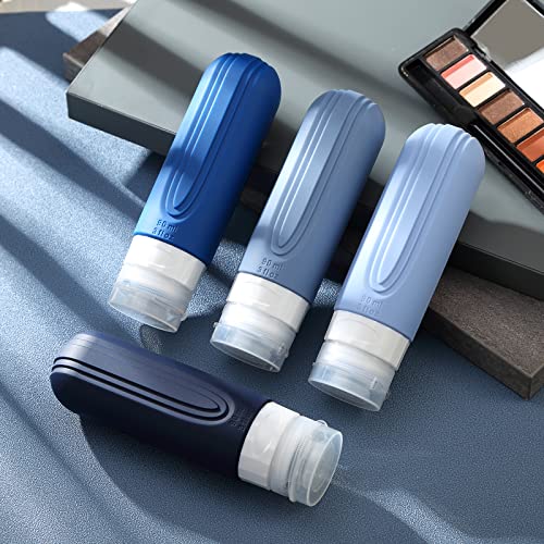Travel Bottles for Toiletries (4 Count)