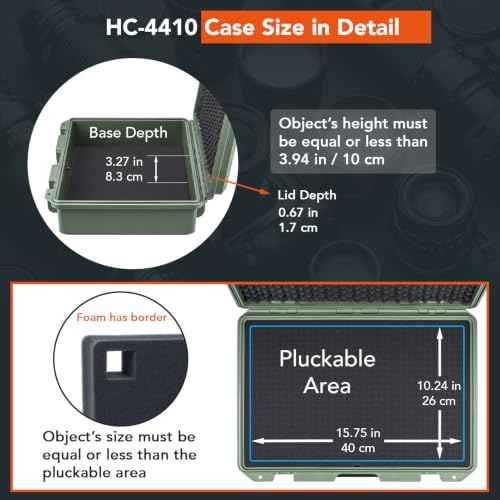 HC 4410 Waterproof Hard Case with Foam