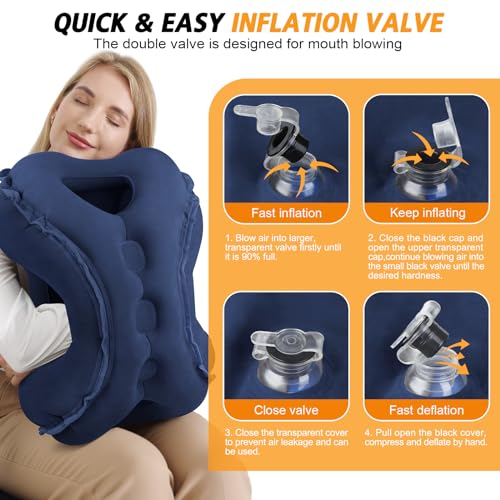 Inflatable Travel Pillow