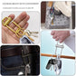 Key Chain Heavy Duty Lock Key Ring Keychain Clip Key Holder Organizer for Home Car Keys Women Men