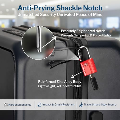 1''x1'' TSA Approved Luggage Locks (2 Count)