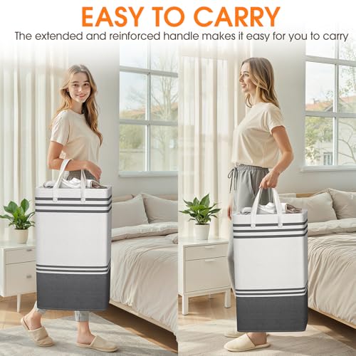 4 Pack Large Laundry Baskets (4 Count)