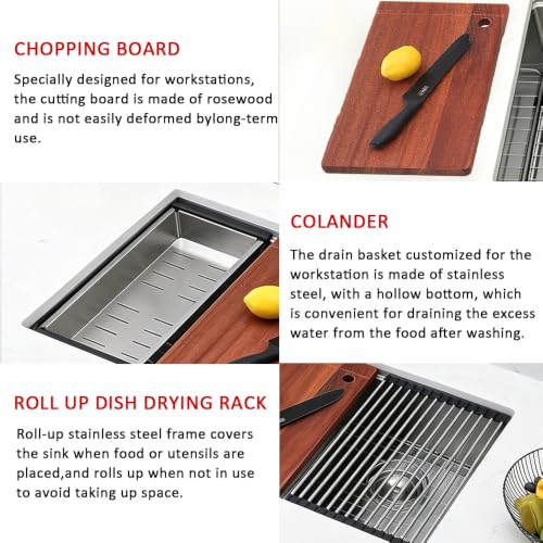 33 Inch Double Bowl Undermount Kitchen Sink