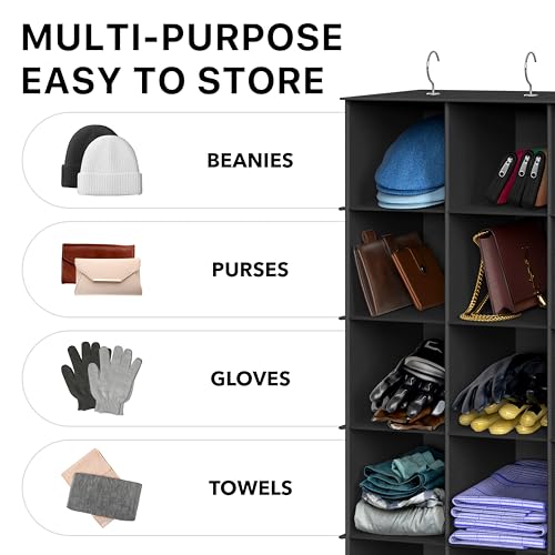 24 Section Shelves Hanging Shoes Organizer
