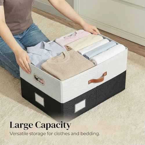 Storage Bins with Lids [3 (3 Count)