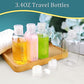4pc 3.4 oz Leakproof Squeeze Bottles Travel Kit (4 Count)