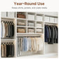 Wooden Coat Hangers (30 Count)