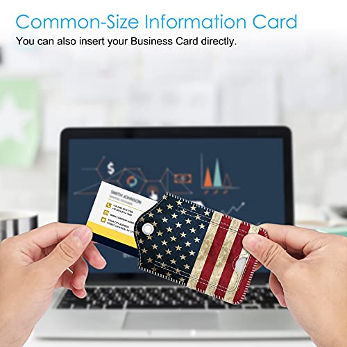 Luggage Tags Privacy Cover ID Label for Travel Bag Suitcase (2 Count)