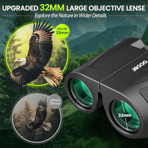 12x32 Binoculars for Adults Kids