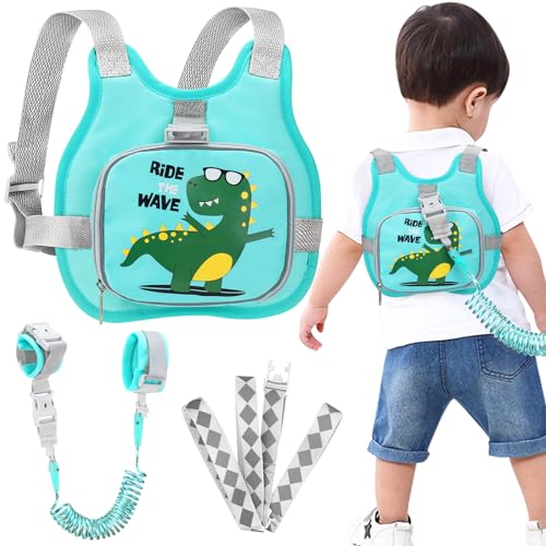 Toddler Harness Leash+ Anti Lost Wrist Link