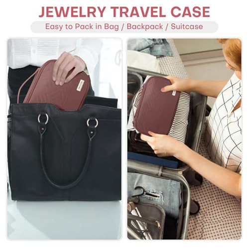 Jewelry Travel Case Organizer for Necklaces