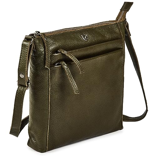 Leather Crossbody Bags for Women Small Genuine Nappa Purse Multi