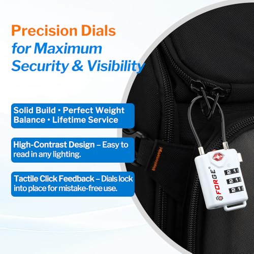 TSA Approved Cable Luggage Locks