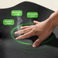 Large Seat Cushion for Office Chair Memory Foam Coccyx Pain Relief Cushion Pillow for Back Support Non