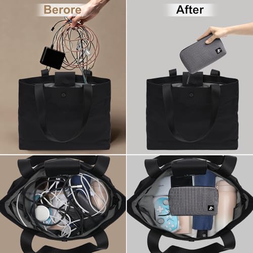 Small Electronics Organizer Travel Case