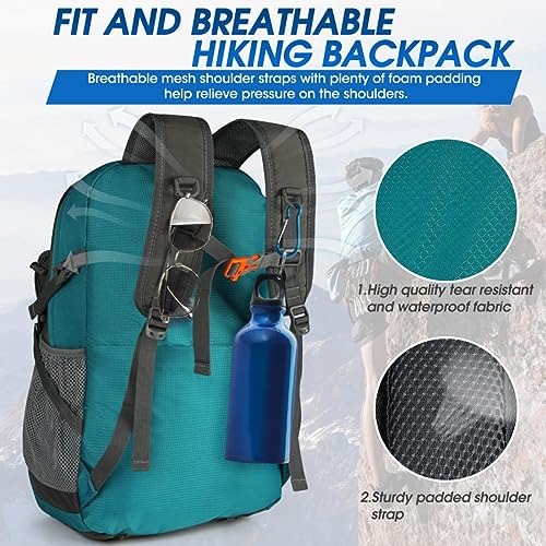 Hiking Backpack 40L Packable Lightweight Camping Daypack Men Women