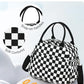 Lunch Bag for Women Cute Corduroy Lunch Tote Bags with Shoulder Strap Reusable Insulated Lunch Box Large Capacity Reusable Insulated Cooler for Work Picnic or Travel