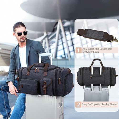 Mens Duffle Bag for Travel (3 Count)