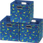 13 Inch Foldable Cube Storage Bins with Handles (3 Count)