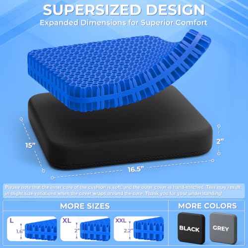 Gel Seat Cushion for Long Sitting