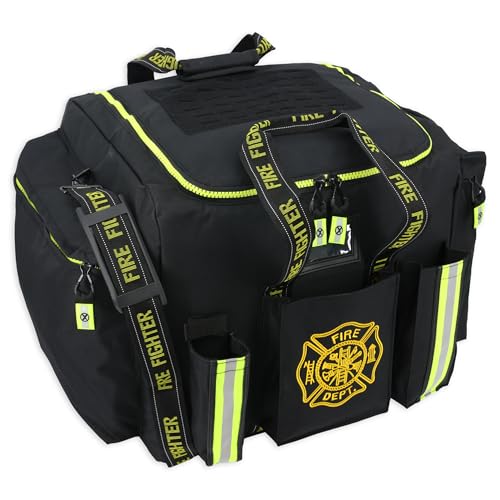 Premium Step In Turnout Gear Bag Front Operations Pocket
