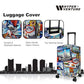 Travel Luggage Cover Suitcase Protector Fits 27