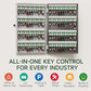 96 Key Lock Box Smart Key Organier Cabinet with Keypad & App for Office