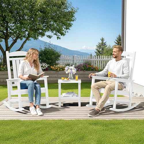 Outdoor Rocking Chair Set of 4 (4 Count)