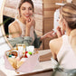 Initial Makeup Bag Personalized Gift for Women Teen Girls