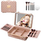 Travel Makeup Case with Mirror