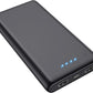 Portable Charger Power Bank 25800mAh Huge Capacity External Battery Pack,Dual Output High Speed Charging Power bank with 4 LED Indicator Compatible With iPhone 16/15/14/13/12,Samsung Android Phone etc