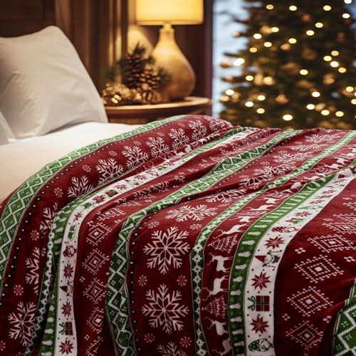 Printed Fleece Blanket Queen Size