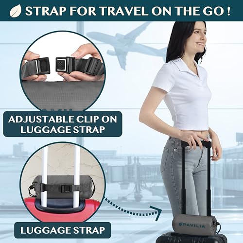Travel Blanket Airplane Compact with Bag Lightweight